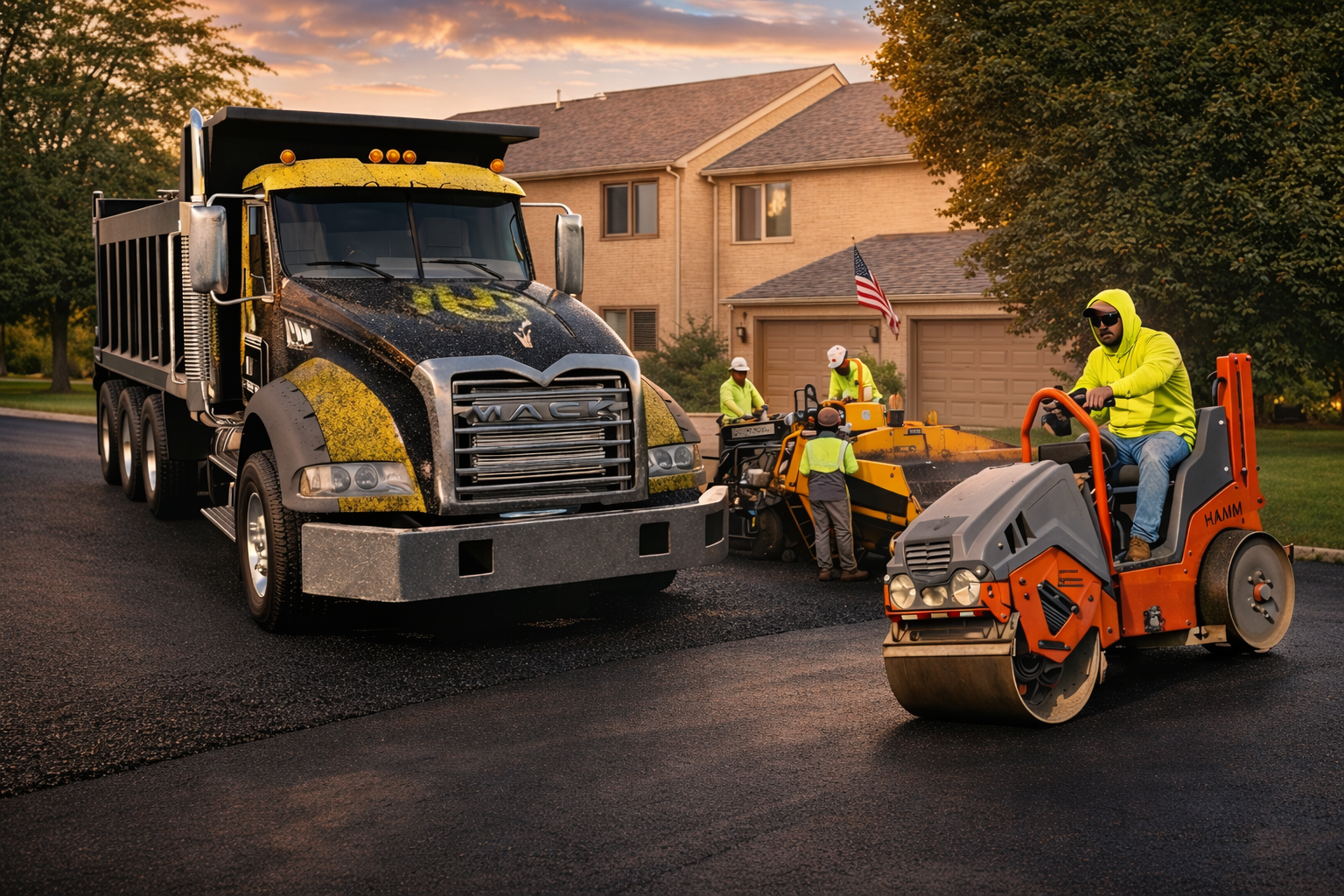 Moore Brothers Construction Truck